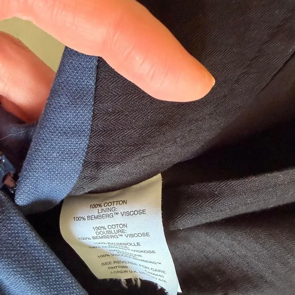 J.Crew Ludlow Slim-fit navy blue suit